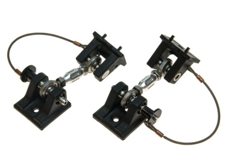 Kit d'attache de capot antivol réglable pour Jeep Wrangler JK