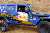 Cours de pilotage avec Jeannette James et Bumperoffroad pour le Rallye Cap Femina 2017