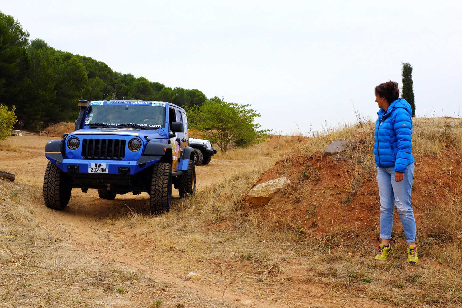 Cours de pilotage avec Jeannette James et Bumperoffroad pour le Rallye Cap Femina 2017