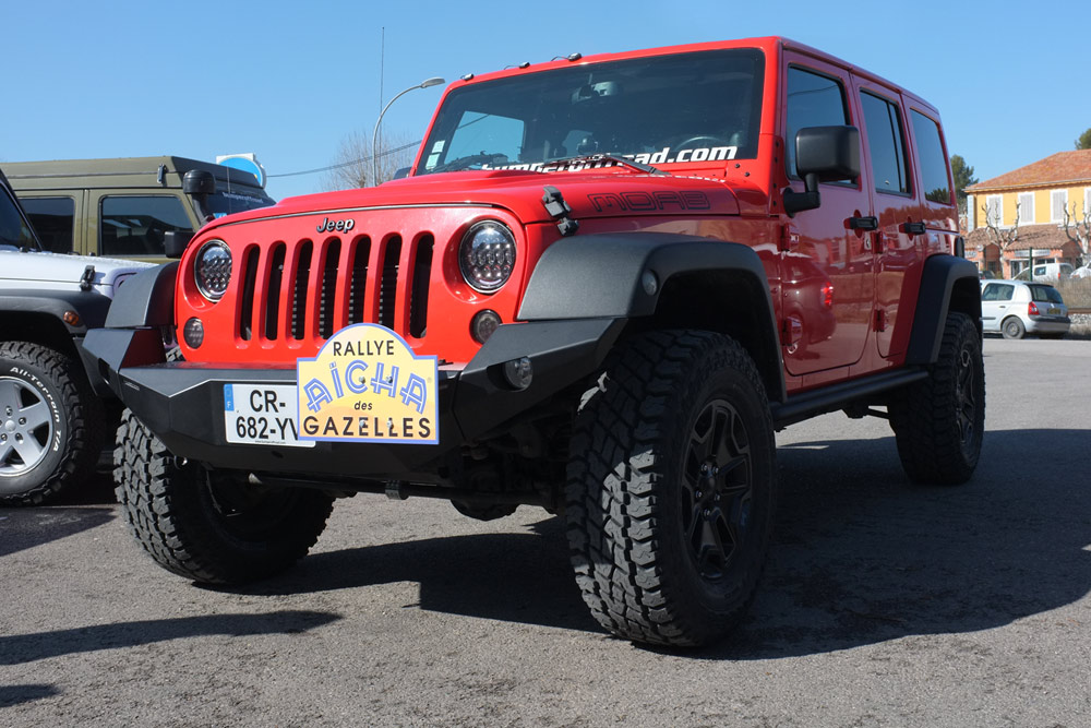 Bumperoffroad location Jeep rallye - Equipage 102 Rallye des gazelles 2018 Elodie Servin & Claudia Martin