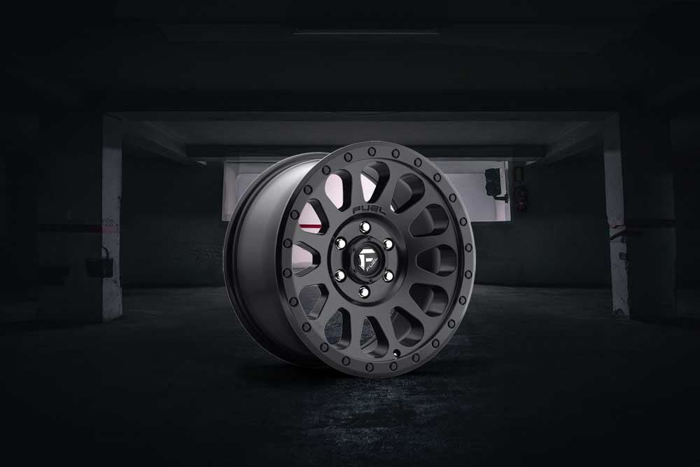 Jante Jeep JK Fuel Vector D579 Matte Black