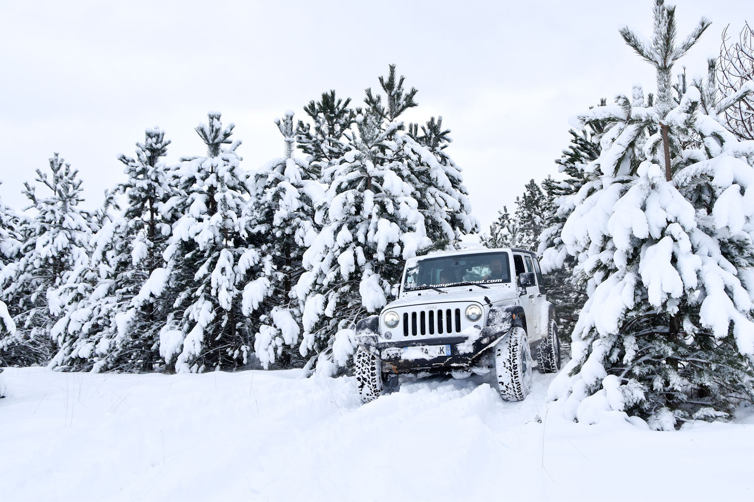 Jeep Winter Tour 2019 - Randonnée 4X4 Jeep - Bumperoffroad