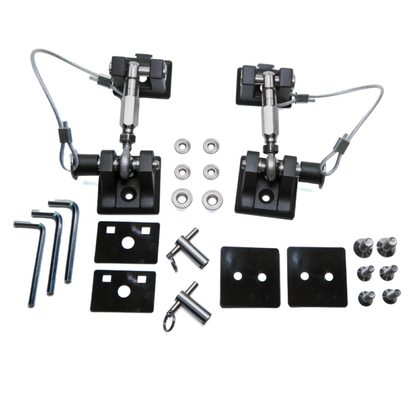 Kit d'attache de capot réglable pour Jeep Wrangler JL. JLU