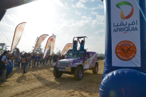Arrivée du Rallye Aïcha des Gazelles 2019