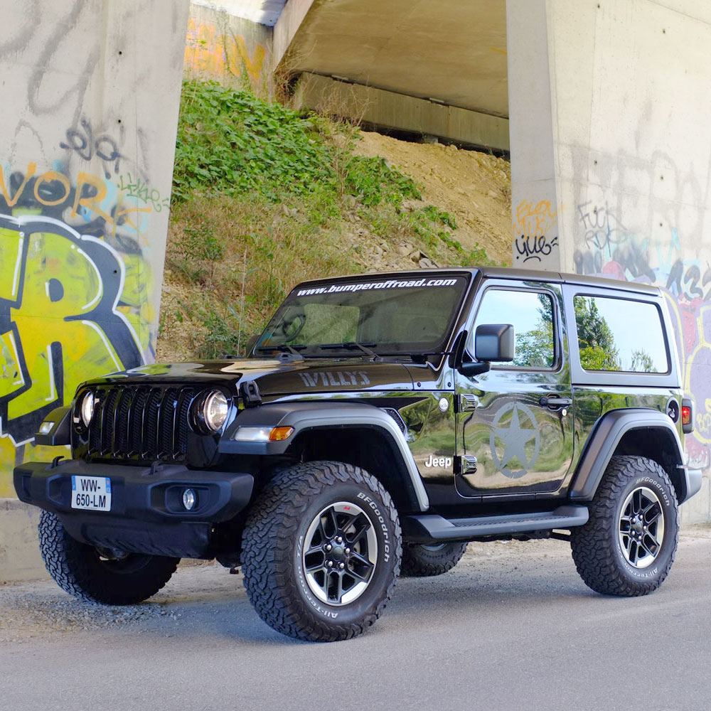 Jeep Wrangler JL Willys 3,6L Black E85 Ethanol - BumperOffroad