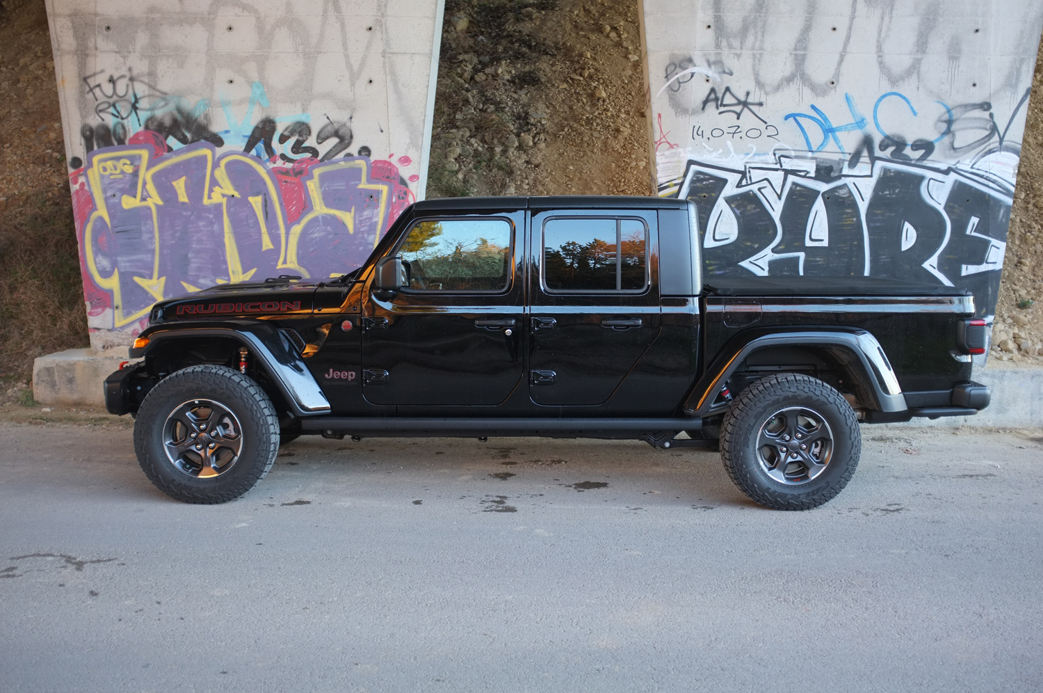 Jeep Gladiator Rubicon Black 3,6 L E85 Ethanol ©bleu-ocean.fr