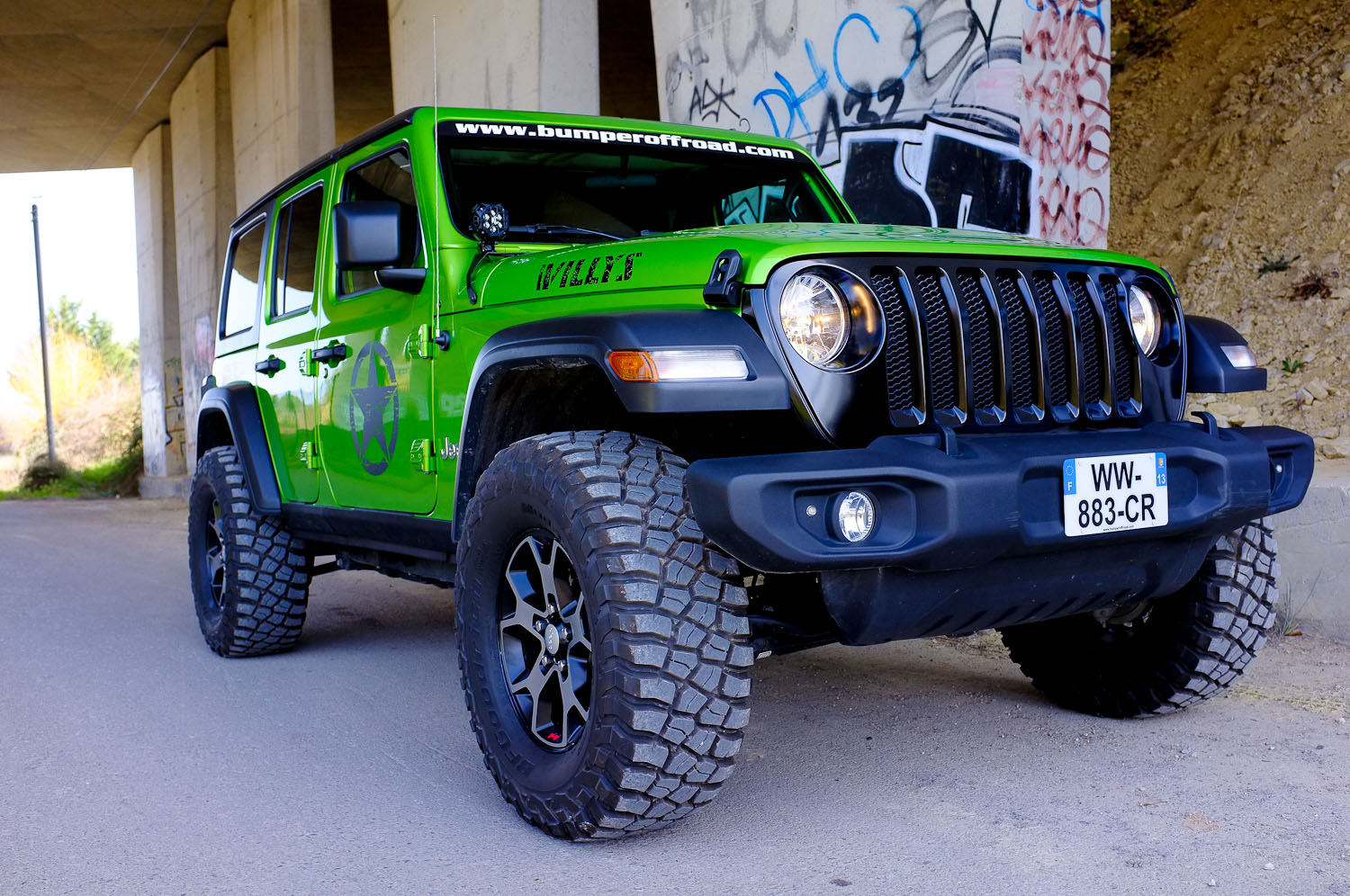 Jeep Wrangler JLU Willys 2,0l Mojito! - BumperOffroad