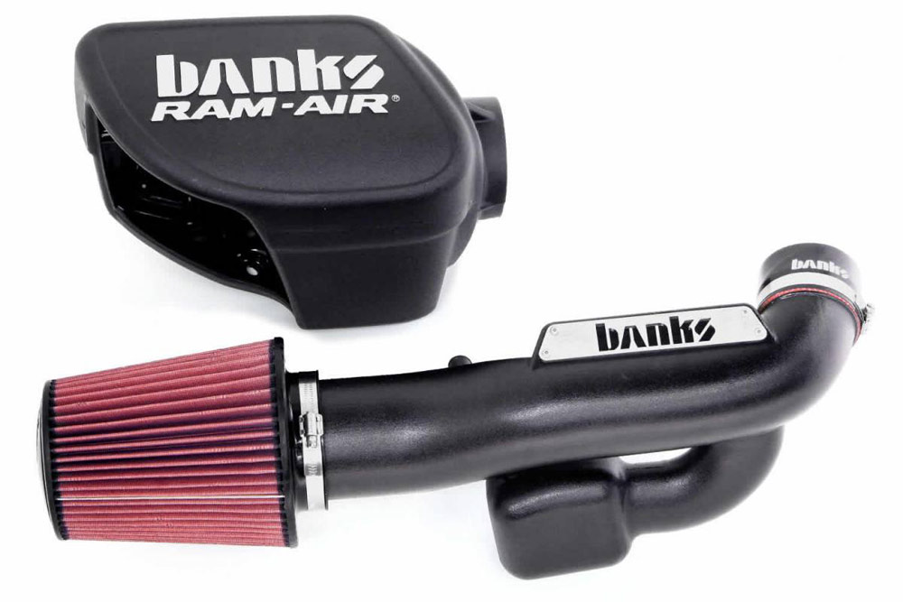 Système de filtre à air Banks Ram-Air pour Jeep Wrangler JK 3.6-L