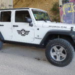 Jeep JKU CRD Rubicon Blanche full