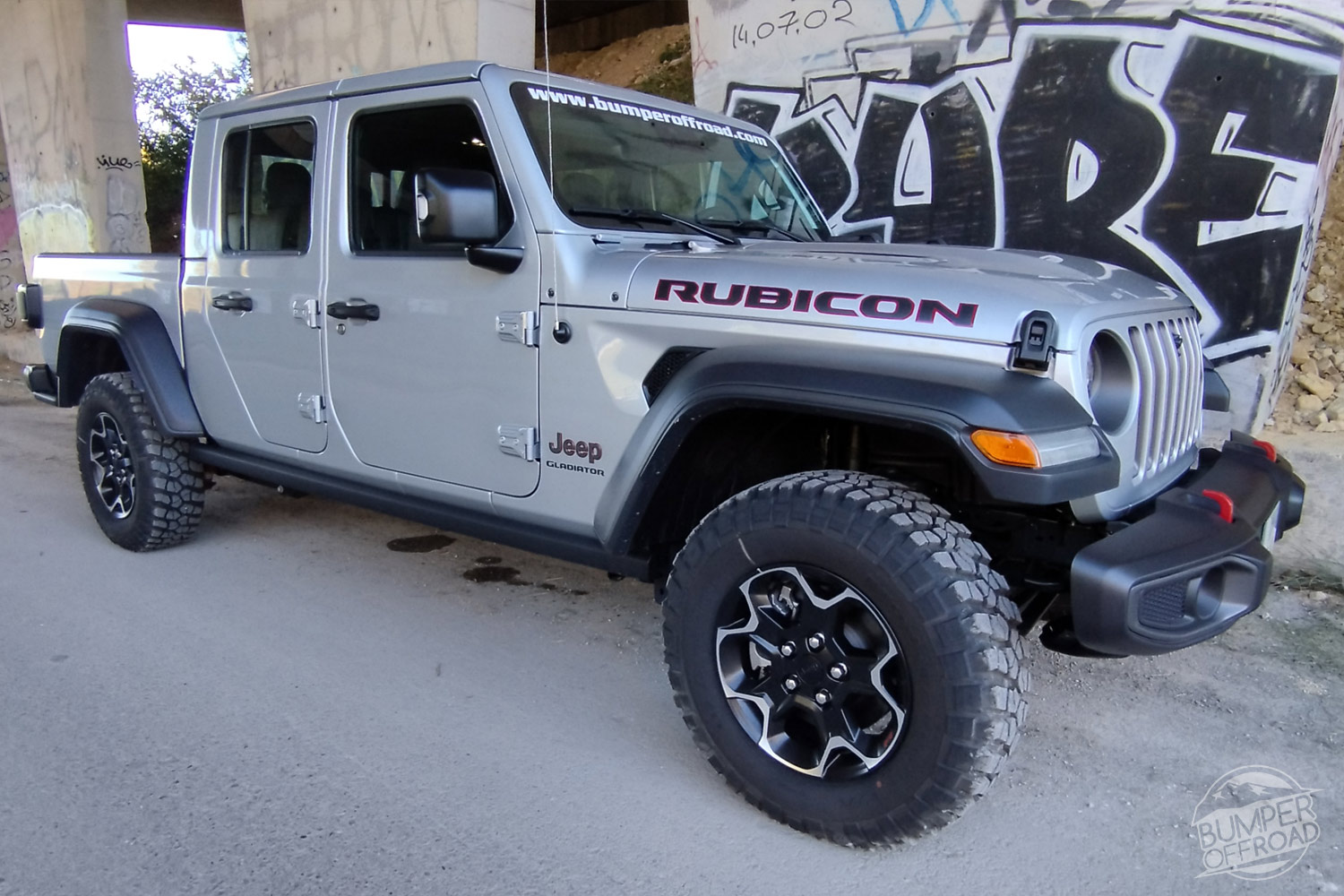 Jeep Gladiator Rubicon Gris full