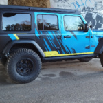 Jeep Wrangler JL Unlimited Rubicon 2.0L Blue Project full