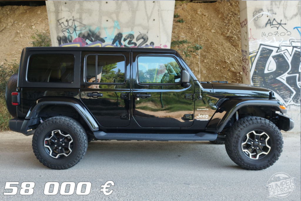 Jeep Wrangler Sahara JLU 3,6L FLEXFUEL E85 Black