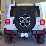 Jeep Wrangler JLU Rubicon 2,0L Blanche 2023 full