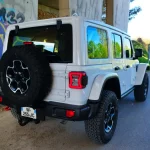 Jeep Wrangler JLU Rubicon 2,0L Blanche 2023 full