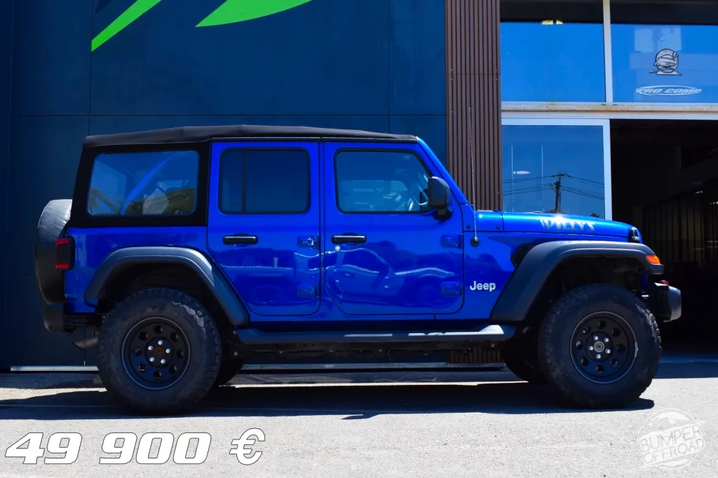 Jeep Wrangler JL Unlimited 2,0l Ocean Blue