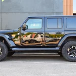 Jeep Wrangler Sahara JLU 3,6L E85 Black full