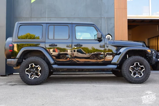 Jeep wrangler JLU Black Rubicon BumperOffroad