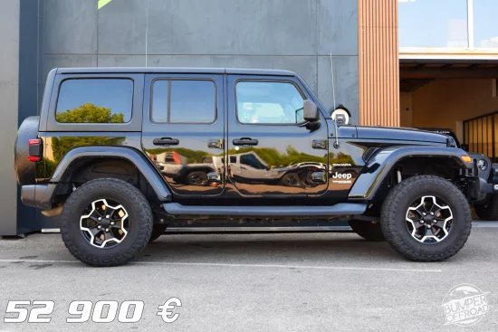 Jeep wrangler JLU Black Rubicon BumperOffroad