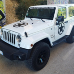 Jeep Wrangler JK Sahara 2 portes Blanche full