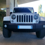 Jeep Wrangler JK Sahara 2 portes Blanche full