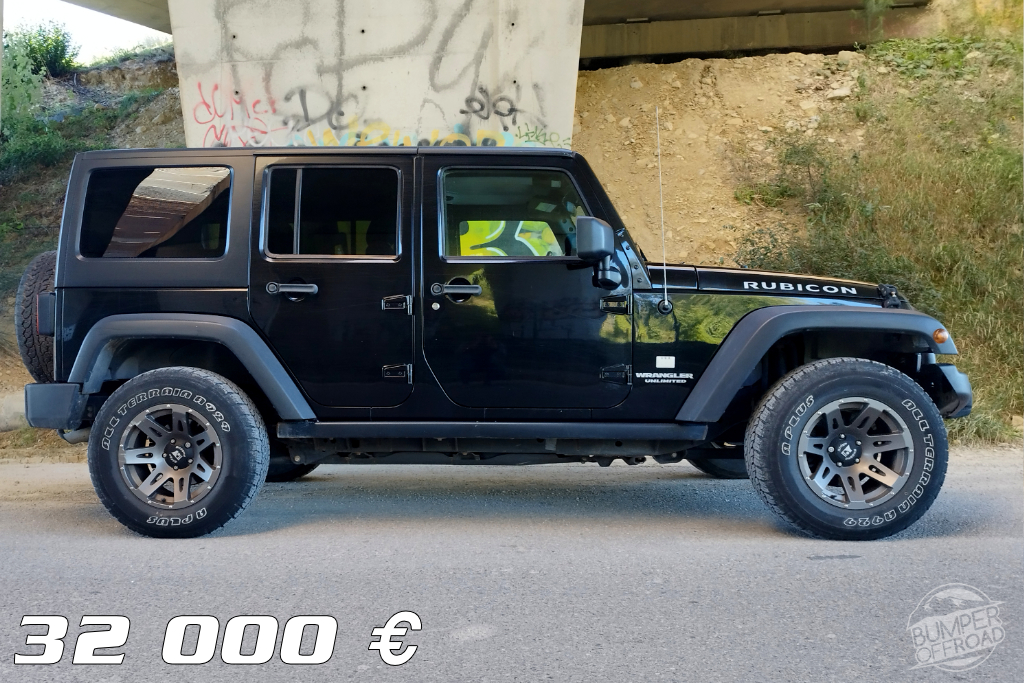 Jeep Wrangler JK Unlimited Rubicon 2.8L CRD noire