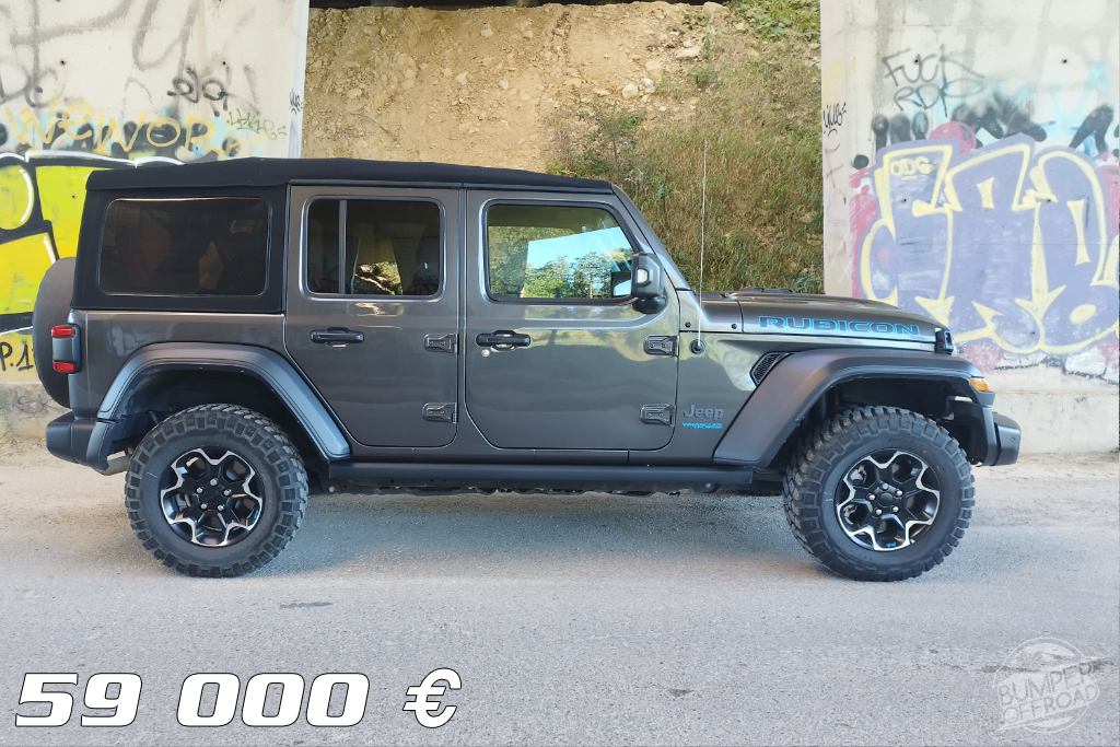 Jeep Wrangler JLU 4Xe Rubican Granite Crystal 2022