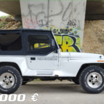 Jeep Wrangler YJ 1991 Renegade blanche - Matching number