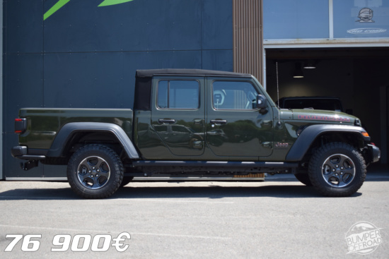 Jeep Gladiator Rubicon Sarge Green. Occasion BumperOffroad