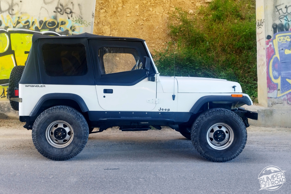 Jeep Wrangler YJ 4.0 HO Blanche