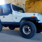 Jeep Wrangler YJ 4.0 HO Blanche full