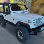 Jeep Wrangler YJ 4.0 HO Blanche full
