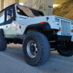 Jeep Wrangler YJ 4.0 HO Blanche full