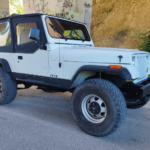 Jeep Wrangler YJ 4.0 HO Blanche full