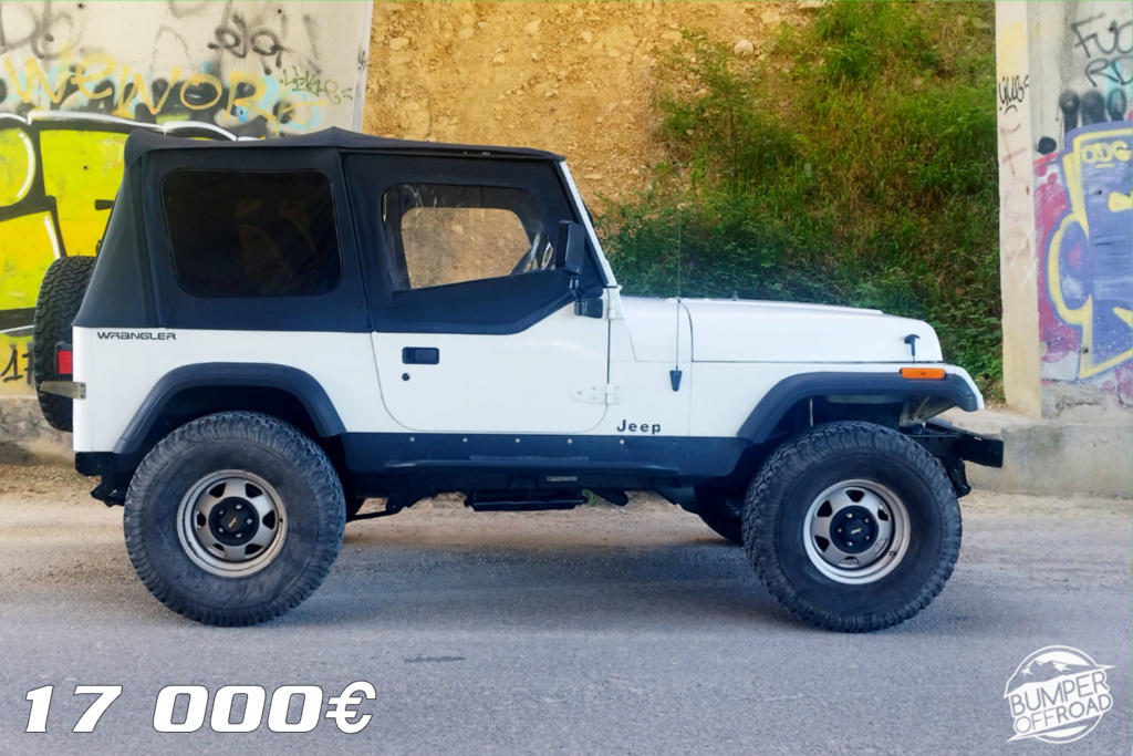 Jeep Wrangler YJ 4.0 HO Blanche
