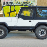 Jeep Wrangler YJ 4.0 HO Blanche full