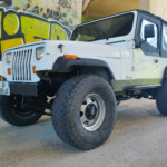 Jeep Wrangler YJ 4.0 HO Blanche full
