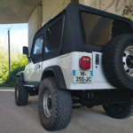 Jeep Wrangler YJ 4.0 HO Blanche full