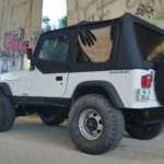 Jeep Wrangler YJ 4.0 HO Blanche full
