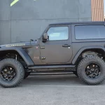 Jeep Wrangler JL 3.6L Jaune – Covering Noir Mat full