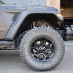 Jeep Wrangler JL 3.6L Jaune – Covering Noir Mat full