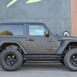 Jeep Wrangler JL 3.6L Jaune – Covering Noir Mat full