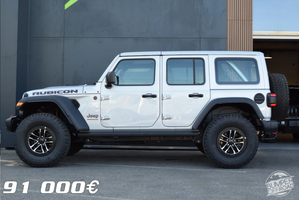 Jeep Wrangler JLU Xrem Recon Silver Zinyth
