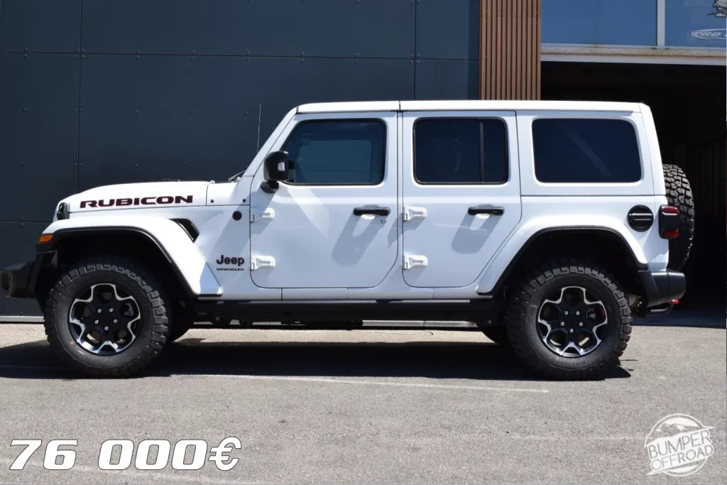 Jeep Wrangler JLU Rubicon 2,0L 2023 Blanche