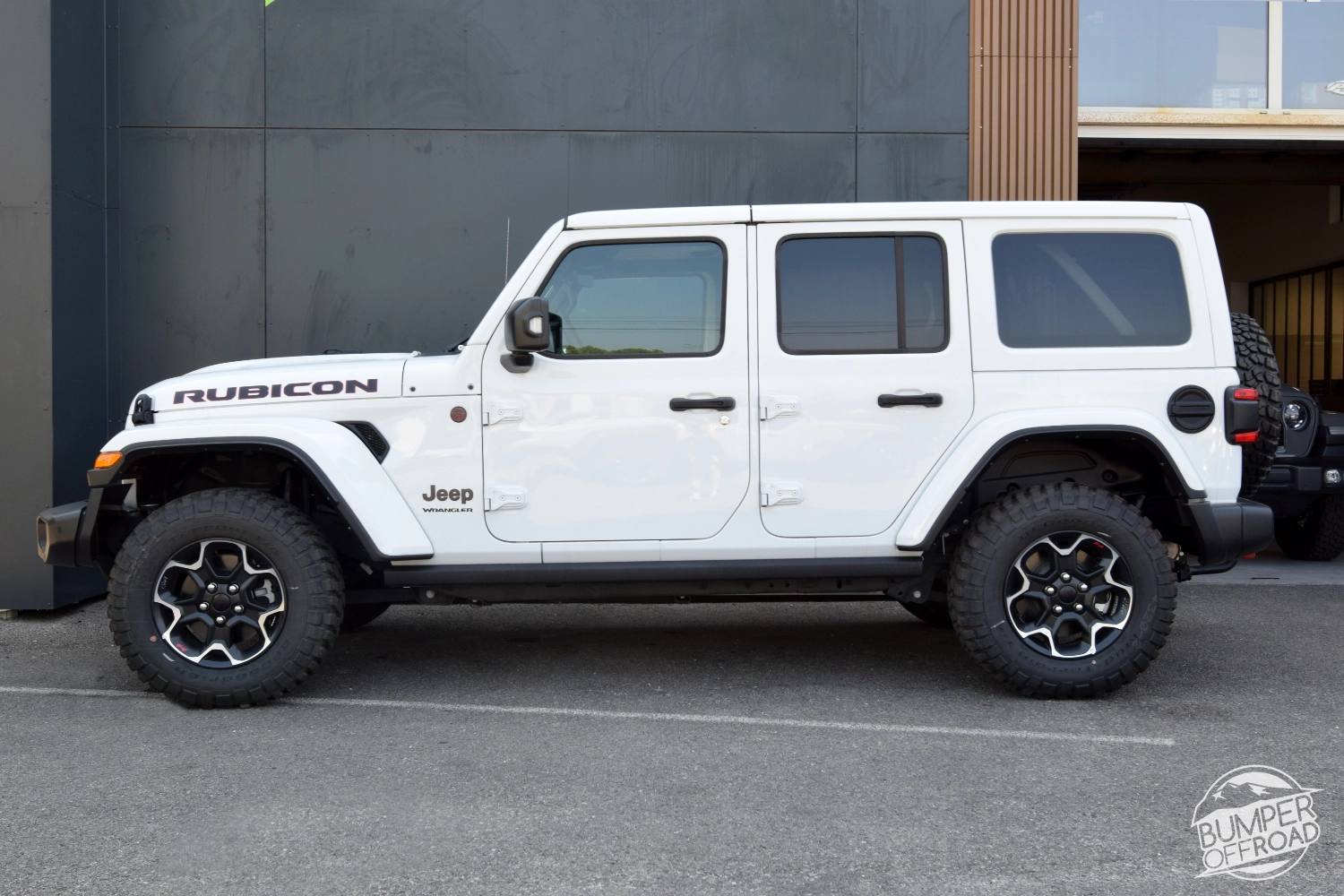 Jeep Wrangler JLU Rubicon 2,0L Blanche full