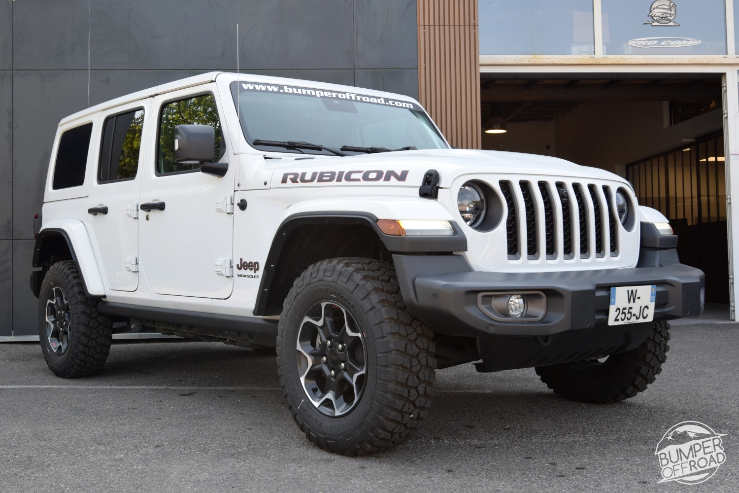 Jeep Wrangler JLU Rubicon 2,0L Blanche full
