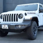 Jeep Wrangler JLU Rubicon 2,0L Blanche full