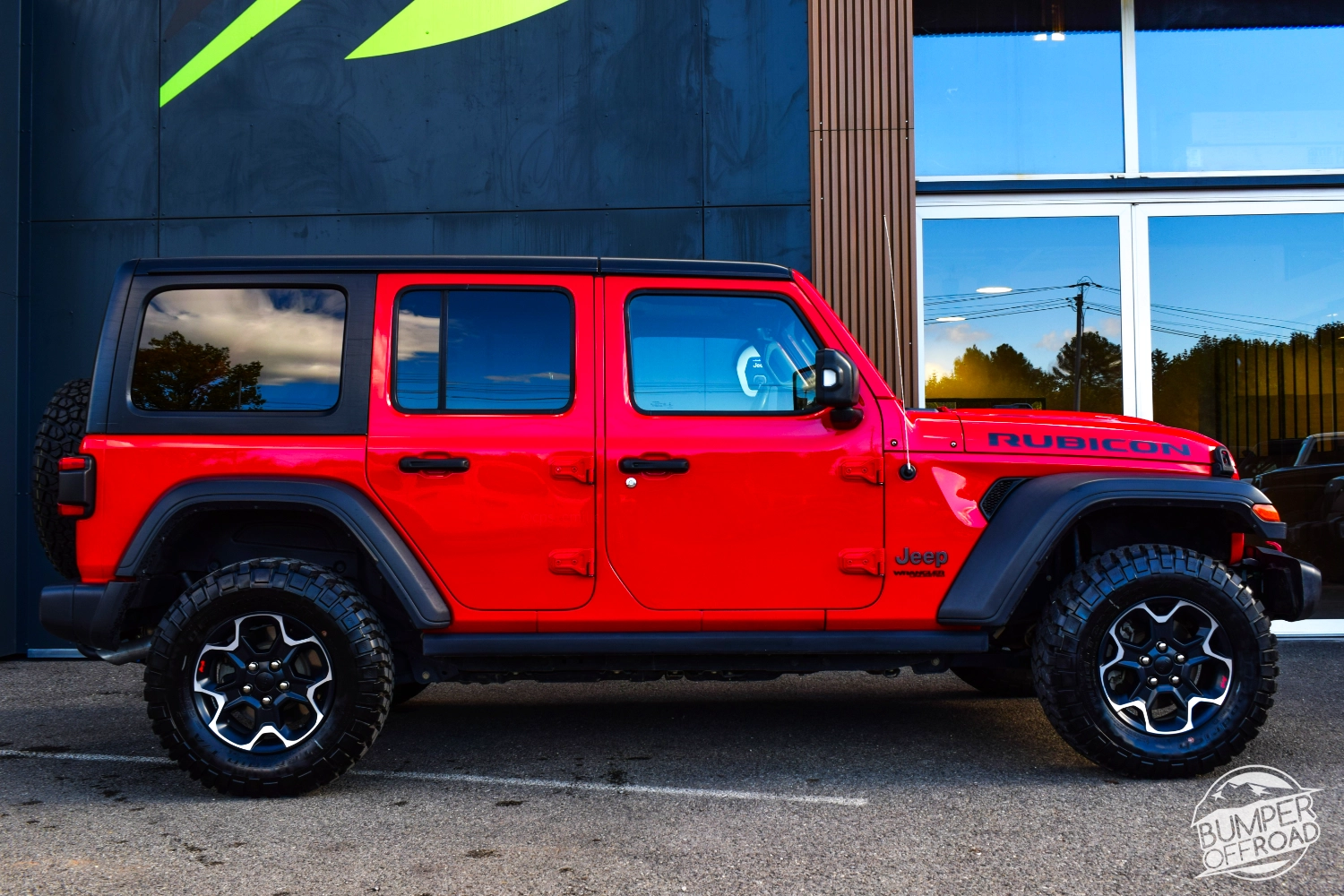 Jeep Wrangler JLU Rubicon 2.0L, 272 cv Rouge full