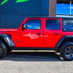 Jeep Wrangler JLU Rubicon 2.0L, 272 cv Rouge full