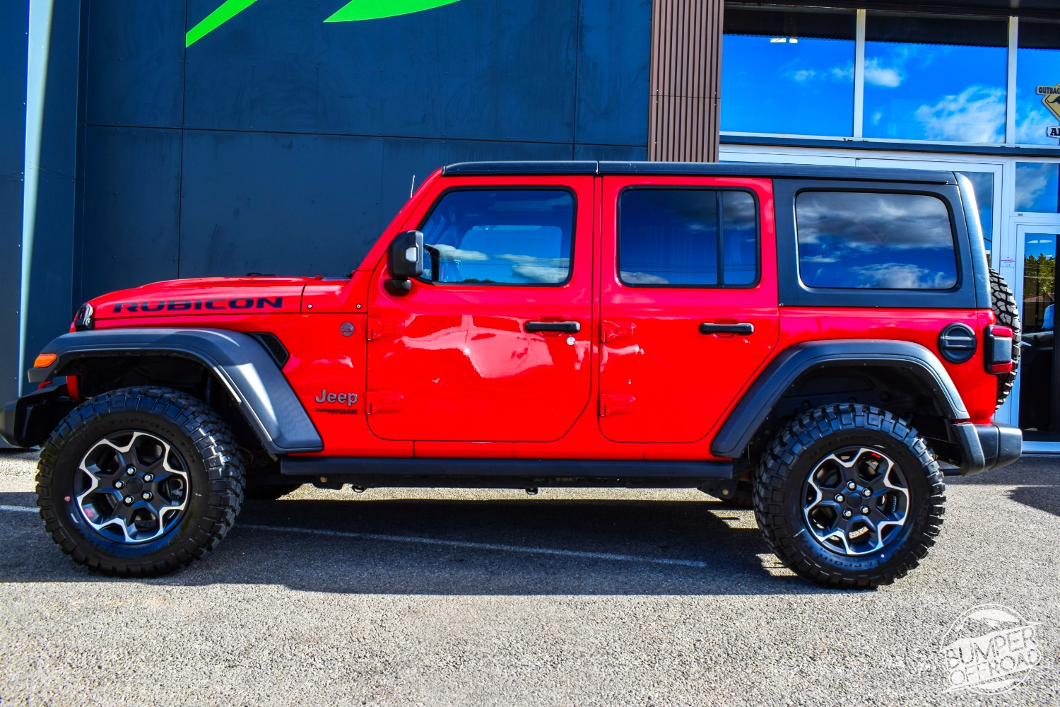 Jeep Wrangler JLU Rubicon 2.0L, 272 cv Rouge full