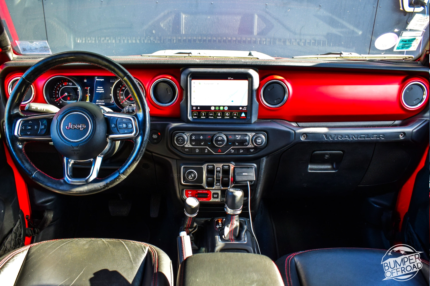 Jeep Wrangler JLU Rubicon 2.0L, 272 cv Rouge full